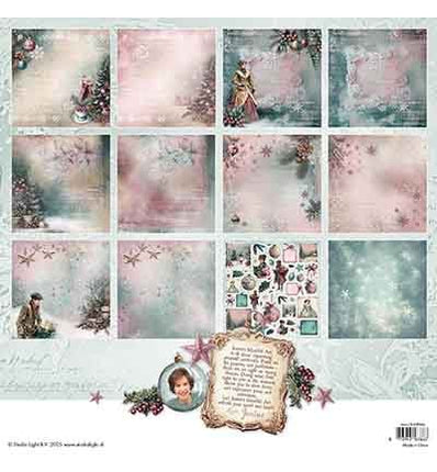 JMA Designer Paper Pad Double-sided Scrapbooking Christmas Blush no. 394