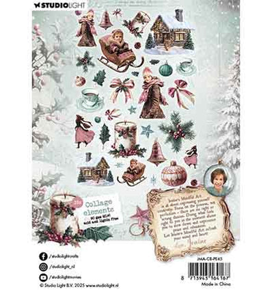 JMA Paper Elements 35 Collage Elements Christmas Blush no. 45