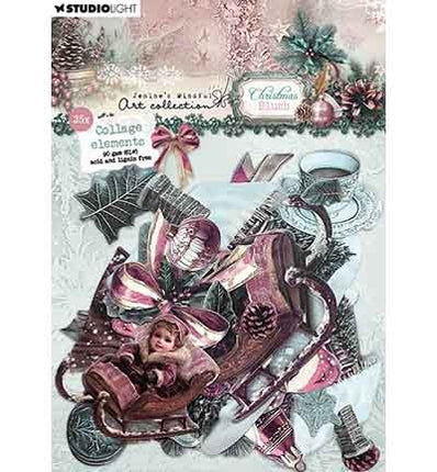 JMA Paper Elements 35 Collage Elements Christmas Blush no. 45