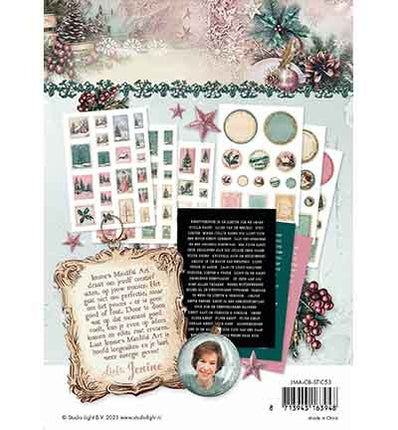 JMA Sticker Sheets Seals & Texts Christmas Blush no. 53