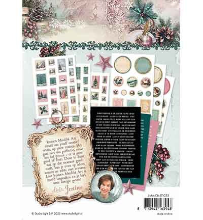 JMA Sticker Sheets Seals & Texts Christmas Blush no. 53