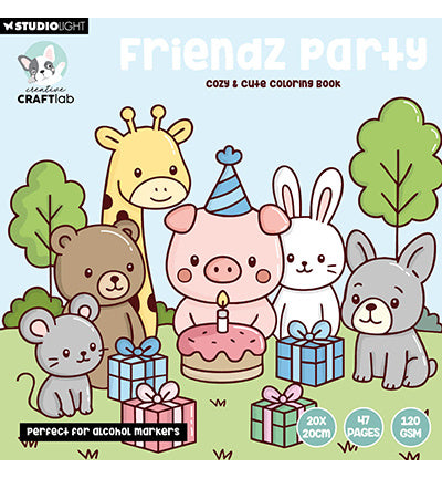 Friendz Coloring Book Cozy (CCL-FR-CB06)