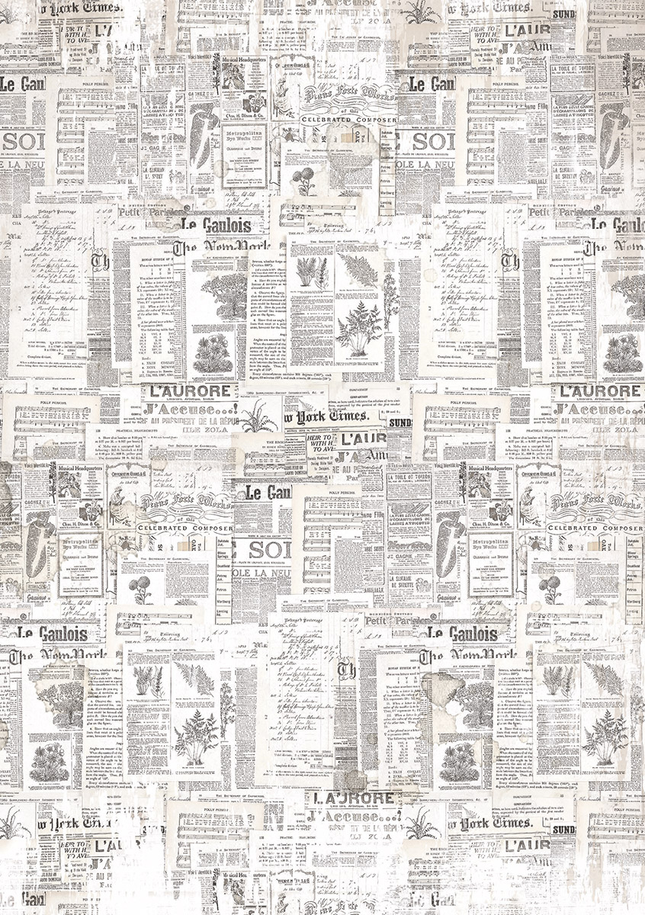 Rice Paper A5 Mixed 8/PKG Secret Garden
