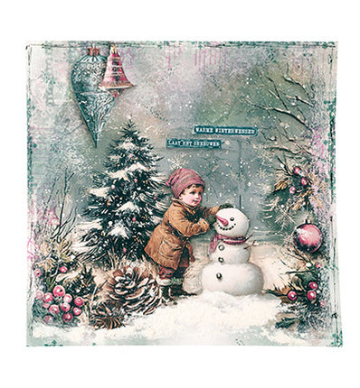 JMA Sticker Sheets Seals & Texts Christmas Blush no. 53