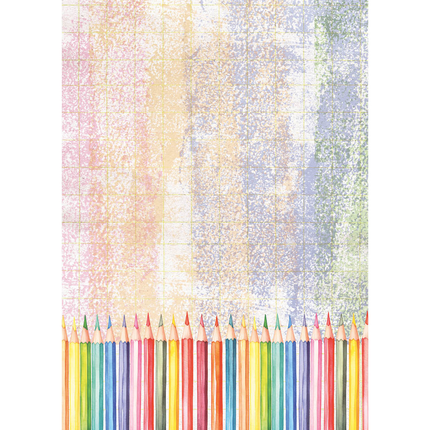 Rice Paper A5 Mixed 8/PKG Back to School