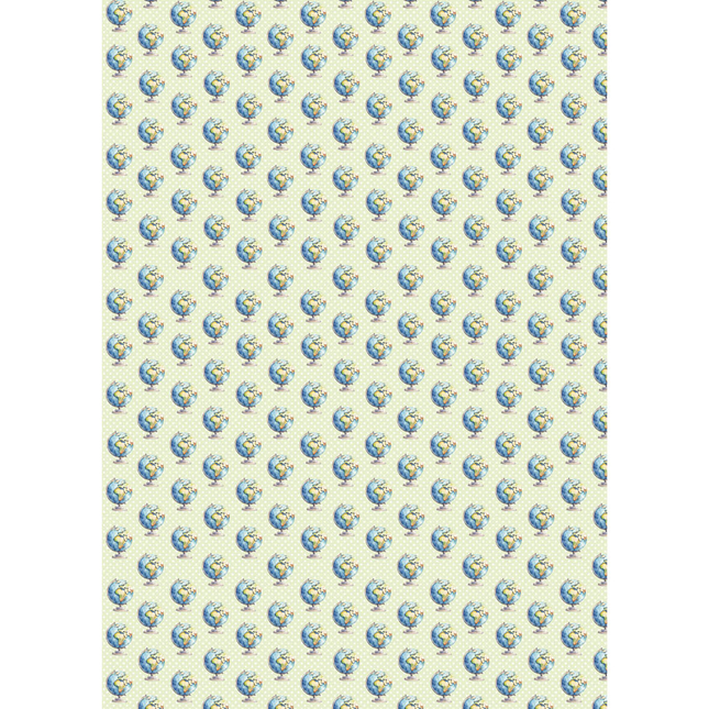 Rice Paper A5 Mixed 8/PKG Back to School