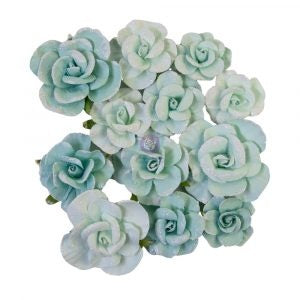 Prima Flowers® Magic Love Collection - Magical Love - 12 pcs / 1.25-2 in / mulberry paper