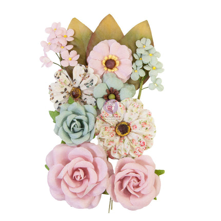 Prima Flowers® My Sweet Collection - Forever Us - 12 pcs / 0.5-2.5 in / mulberry paper