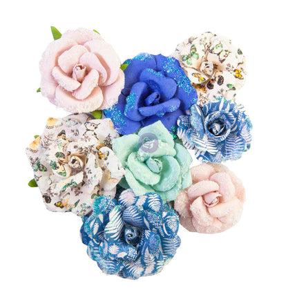Prima Flowers® Nature Lover Collection - Bird Waltz - 8 pcs / 1.25- 2 in / mulberry paper
