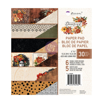 Diamond Collection 6x6 Paper Pad - 30 sheets / paper pad