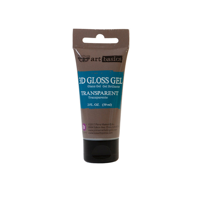 (M)3D Gloss Gel 2 oz Tube / gel, paste, gesso medium