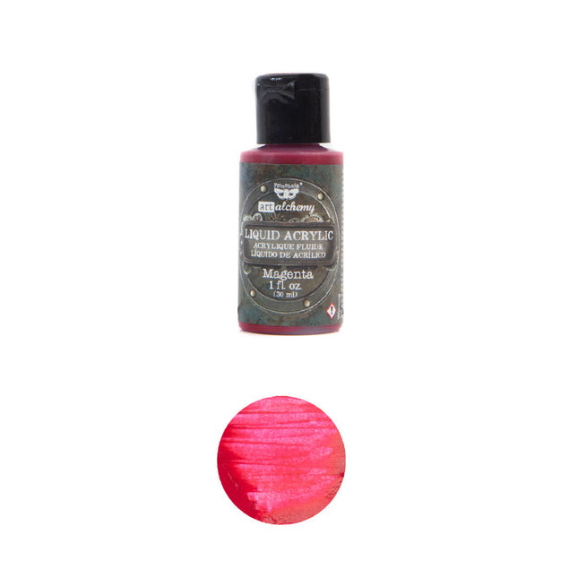 Art Alchemy-Liquid Acrylic Magenta - 1 bottle - 30ml / art paint