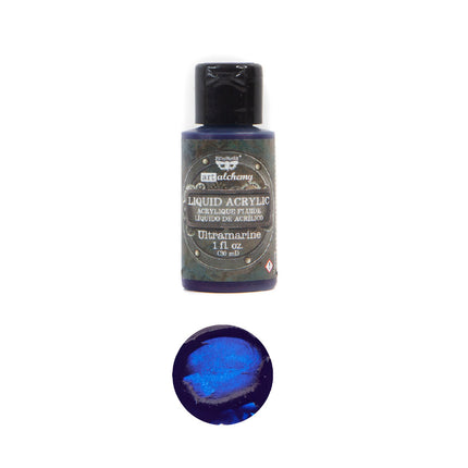 Art Alchemy-Liquid Acrylic Ultramarine - 1 bottle - 30ml / art paint