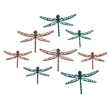 Mechanicals - Scrapyard Dragonflies - 8 pcs / metal