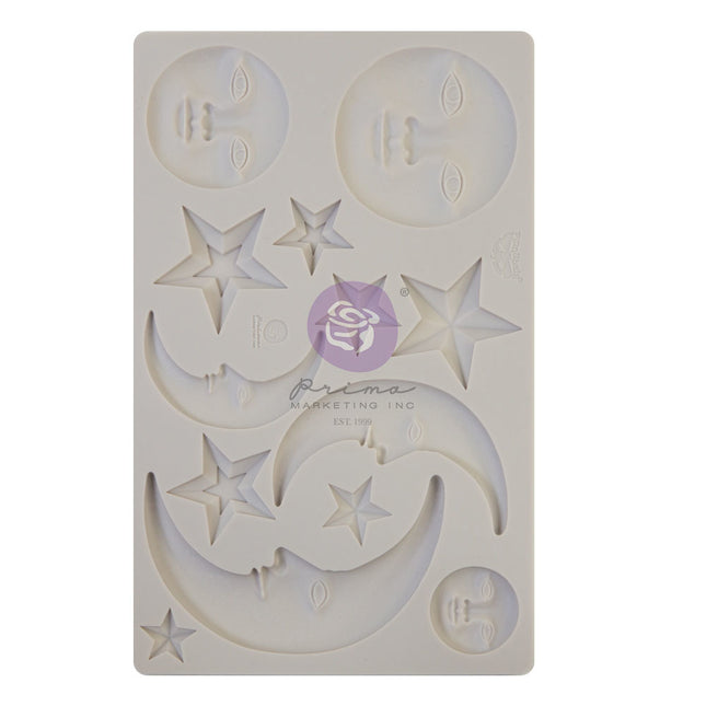 Finnabair - Moulds - Nocturnal Elements - 1 pc, 5x8 in / silicone