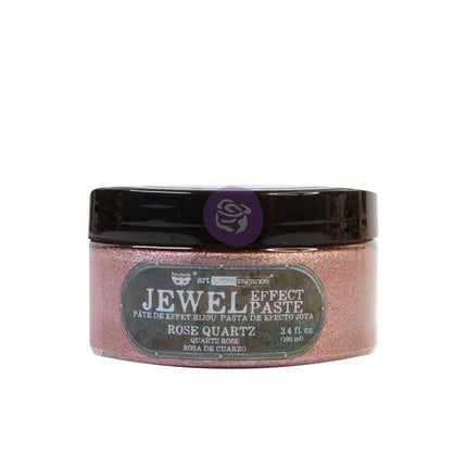 Art Extravagance - Jewel Texture Paste - Rose Quartz - 1 jar, 100ml (3.4 fl oz) / art art paste