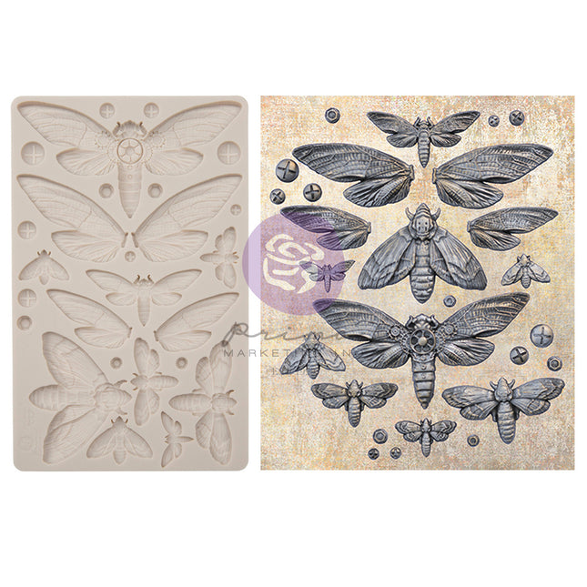 FINNABAIR MOULDS – NOCTURNAL INSECTS – 5″ X 8″ X 8MM