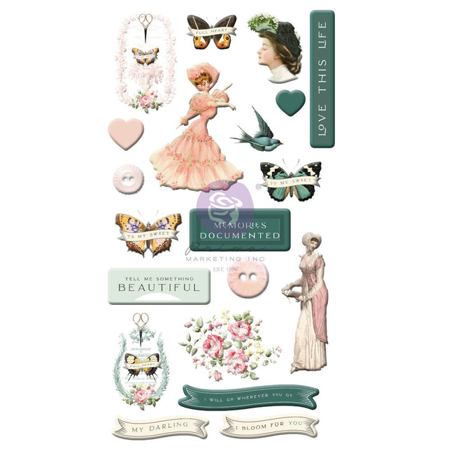 My Sweet Collection Puffy Stickers – 20 pcs