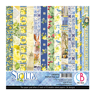 Sicilia Paper Pad 6"x6" 24/Pkg