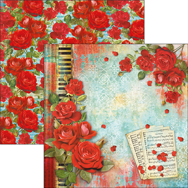 La Vida es un Tango Paper Sheet 12"x12"