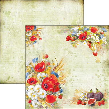 Wildflower Paper Sheet 12"x12"