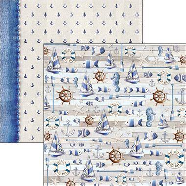 Coastal Living Paper Sheet 12"x12"