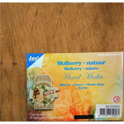 Joy!Crafts • Mulberry MixedMedia boombastvezels Bruin