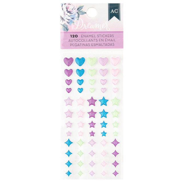 Dreamer Enamel Stickers (120pcs)