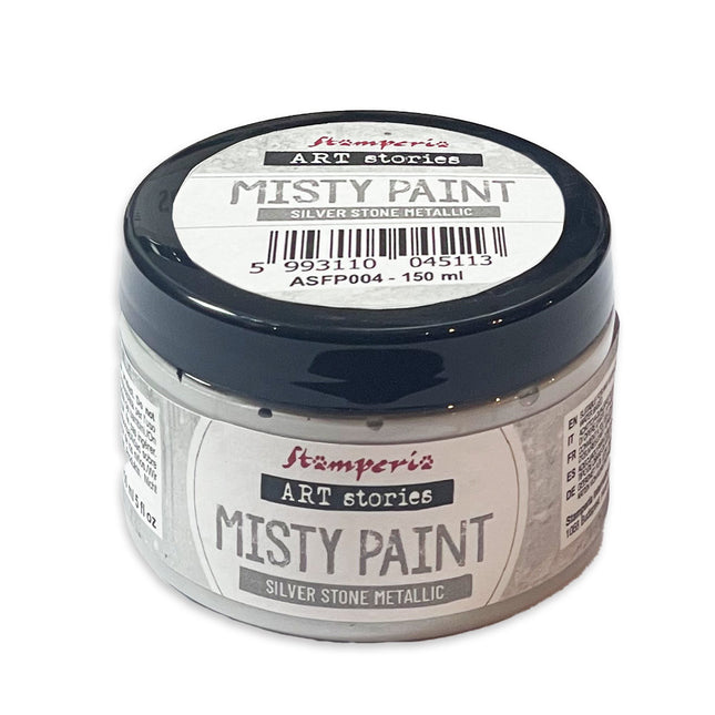 Misty Paint Metallic 150 ml - Silver Stone