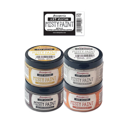 Misty Paint Metallic Selection 4 pcs x 150 ml