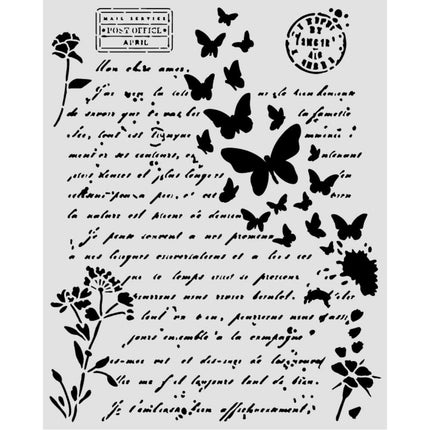 Art Journaling Selection Flowers and Poems