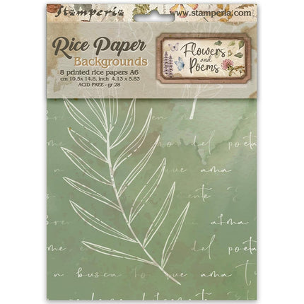 Art Journaling Selection Flowers and Poems