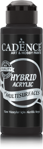 Cadence Hybrid Acrylic Paint 120 ml Black