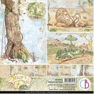 Aesop's Fables Paper Pad 8"x8" 12/Pkg