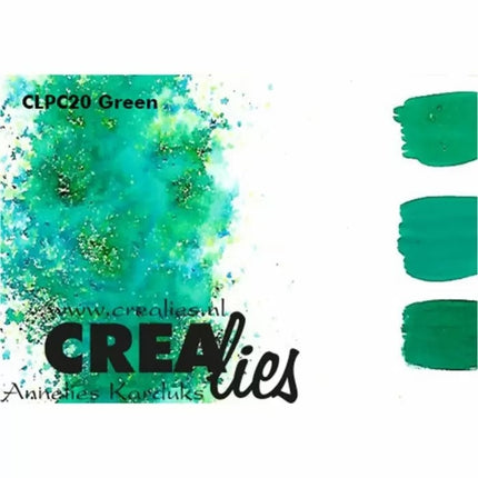 Crealies • Pigment Colorzz Groen
