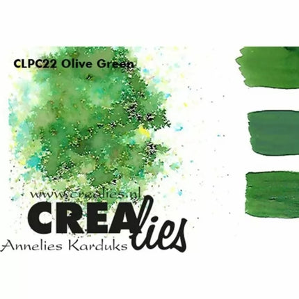Crealies • Pigment Colorzz Olijfgroen