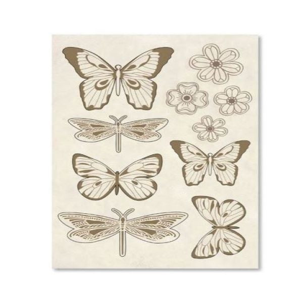 Wooden frames A5 size - Butterflies