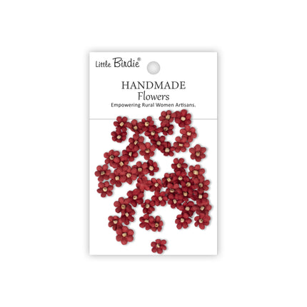Handgemaakte Bloemen Esme - Cardinal Red 50pc