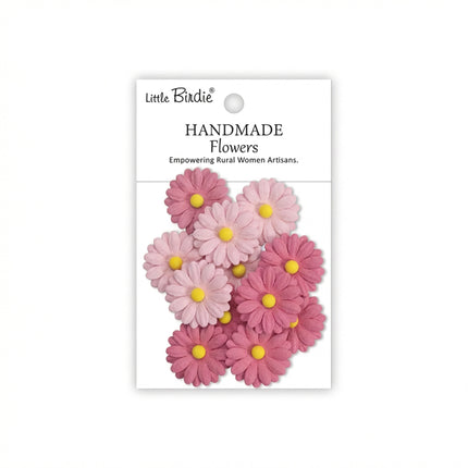 Handgemaakte Bloemen Della - Pink Passion 12pc