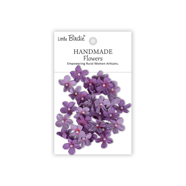 Handgemaakte Bloemen Pearl Petites - Lilac Whisper 30pc
