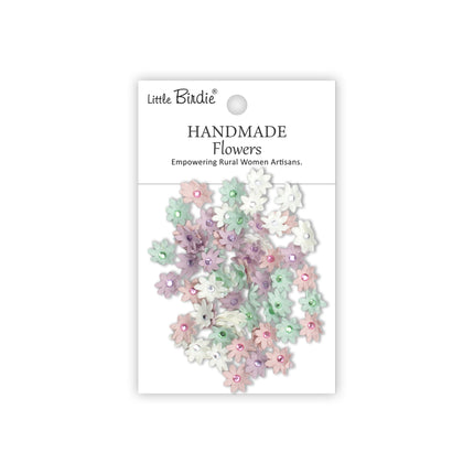 Handgemaakte Bloemen Micro Jewlled Florettes - Fairy Garden 60pc