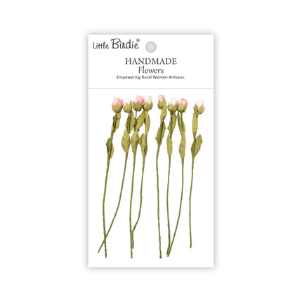 Handgemaakte Bloemen - Lucy, Pink Passion 8pc