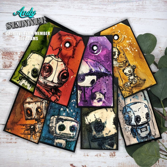 Andy Skinner Pre-Cut Rubber Stamp Botology Spread A Little Kindness (CEASR065)