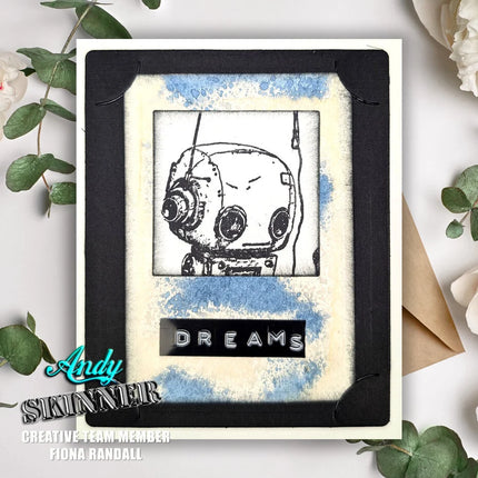 Andy Skinner Pre-Cut Rubber Stamp Botology Time Together (CEASR067)