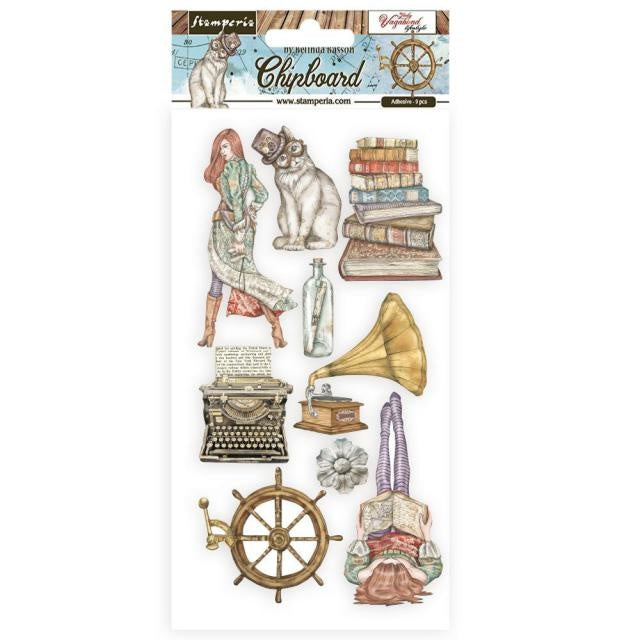 Chipboard cm 15x30 - Lady Vagabond Lifestyle elements