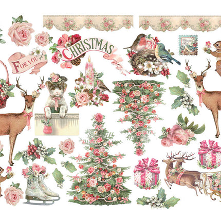 Ephemera - Pink Christmas