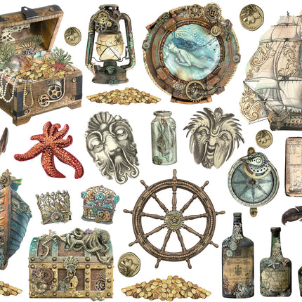 Ephemera - Songs of the Sea Sea sailing ship and elements
