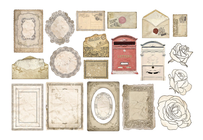 Ephemera - Create Happiness Christmas letters
