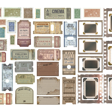 Ephemera - Create Happiness Christmas tickets