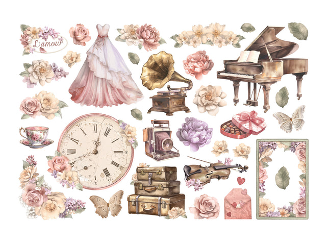 Ephemera - Romance Forever Journaling Edition